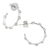 Boucles d'oreilles Giovanni Raspini Femme Satellite in Argent Zircone 12550